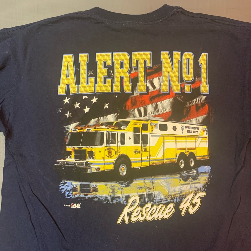 Alert Fire Co. Downingtown PA Fire Dept T-Shirt